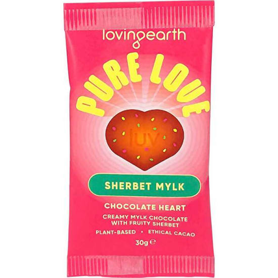 Sherbert Mylk Chocolate Heart - Standard