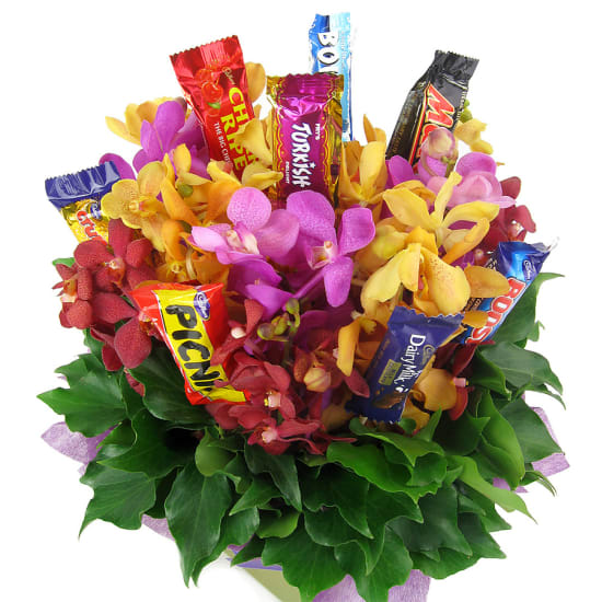Sweet Mix Chocolate Posy Box  - Standard
