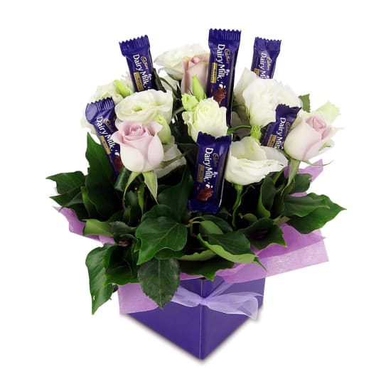 Sumptuous Dairy Milk Posy Box - Standard