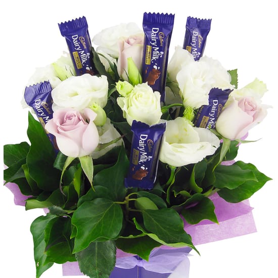 Sumptuous Dairy Milk Posy Box - Standard