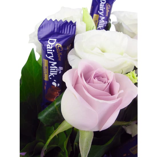 Sumptuous Dairy Milk Posy Box - Standard
