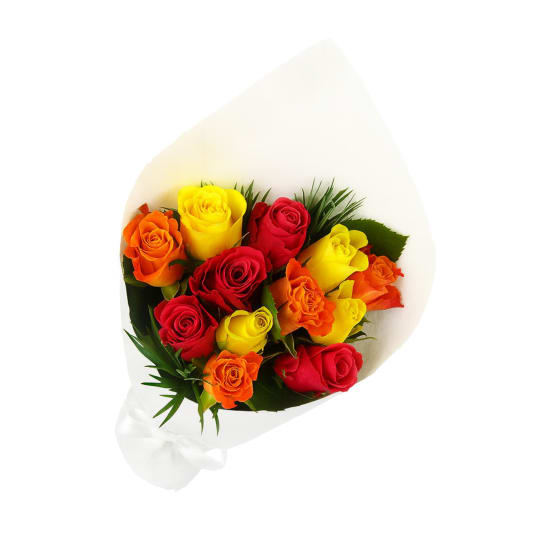 12 Roses Bouquet - 12 Roses(One Dozen)