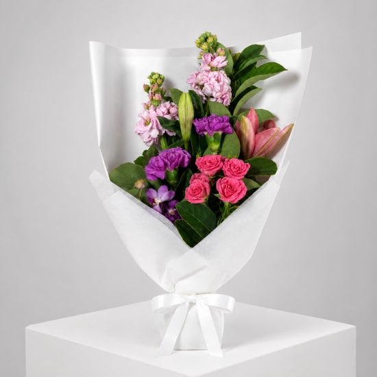 Daily Bouquet - Violet pop and pink daydream - Standard