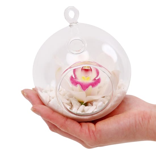 White Orchid Orb  - Standard