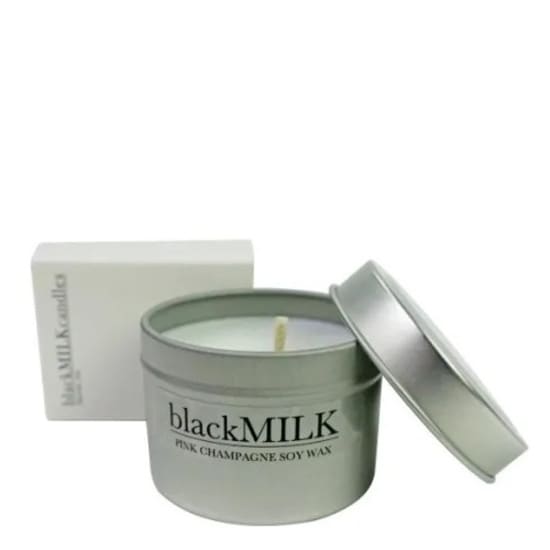 Black Milk Pink Champagne Candle - Standard
