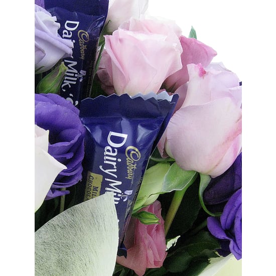 Sumptuous Dairy Milk Posy Box - Premium