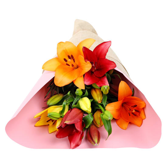 Mixed Lily Bunch - Standard