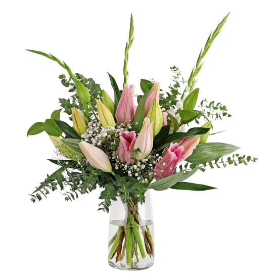 Pink Love And Comfort Vase - Standard