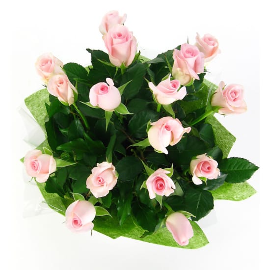 Bliss Pink Rose Flower Box - Standard