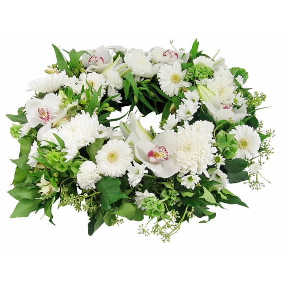 Be At Peace Sympathy Wreath - Standard