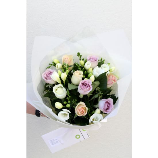 Roses And Freesias Bouquet - Standard