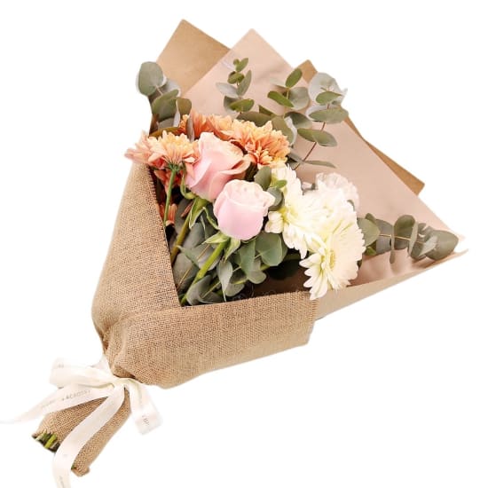 Little Pastel Petals Flower Posy - Deluxe