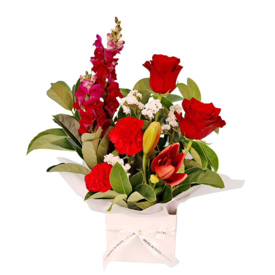 Crimson Desire Bloombox  - Standard