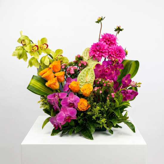 Summer Muse Podium Flowers (view 15 of 15)