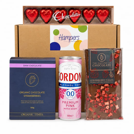 Strawberry Bubbles Gift Hamper - Standard