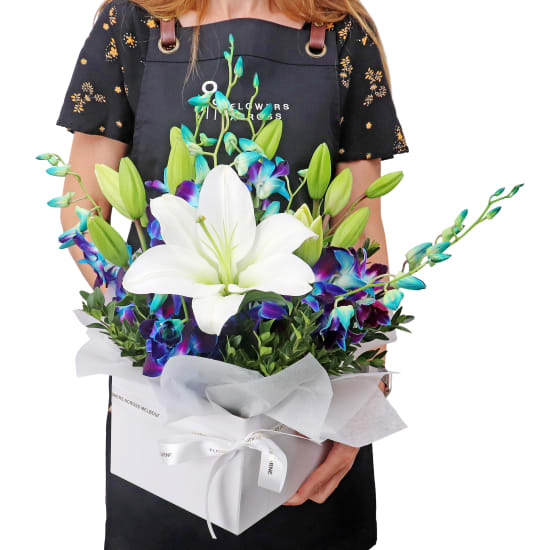 Blue Making Magic Posy Box - Premium