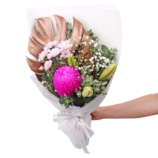 Pink Prestige Bouquet - Standard