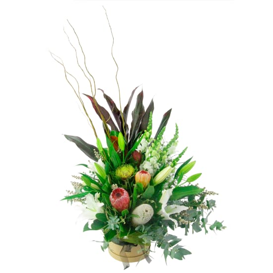 Wild Nature Hat Box Arrangement - Standard
