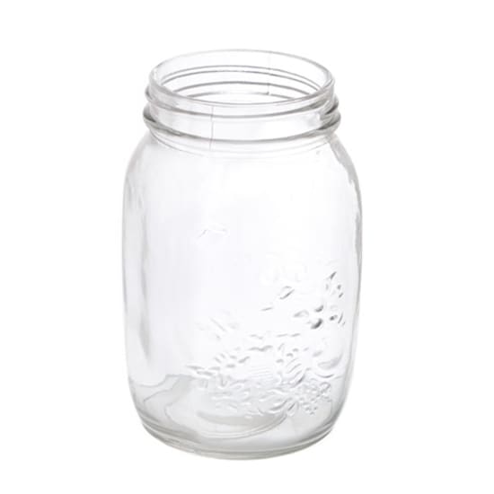 Large Glass Mason Jar - Standard