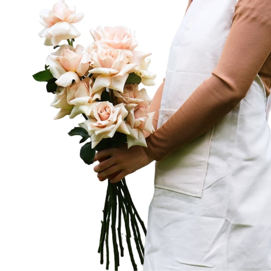 Reflexed Rose Bridal Bouquet - Standard