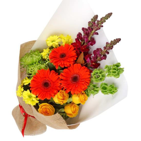 Big Blooms Bright Spring Flower Bouquet - Standard