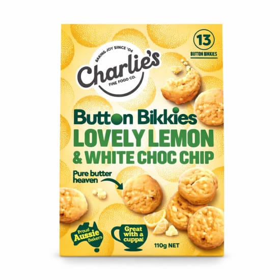 Lovely Lemon White Chocolate Cookies - Standard