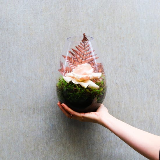 Enchanting Mushroom Vase Arrangement - Standard