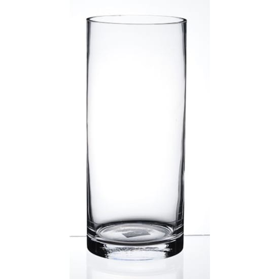 Glass Cylinder Vase 10x 20cm - Standard