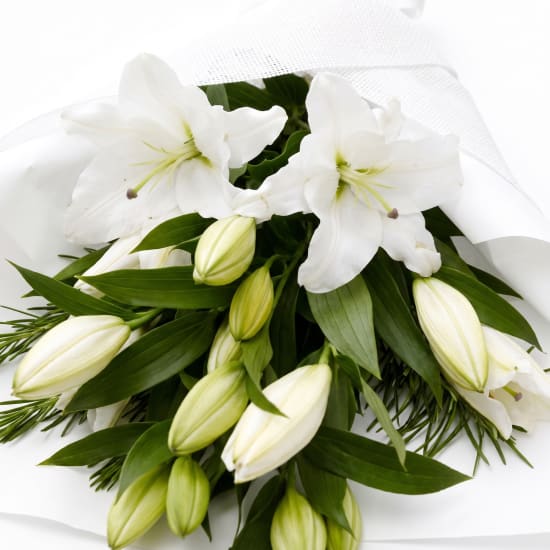Fragrant White Oriental Lilies - Standard (view 4 of 4)