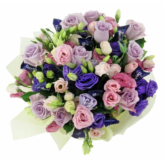 Sumptuous Dairy Milk Posy Box - Premium