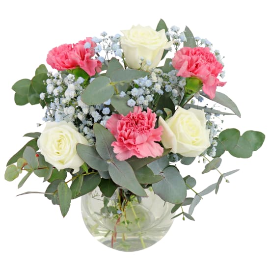 Little Gelati Teardrop Vase Arrangement - Standard