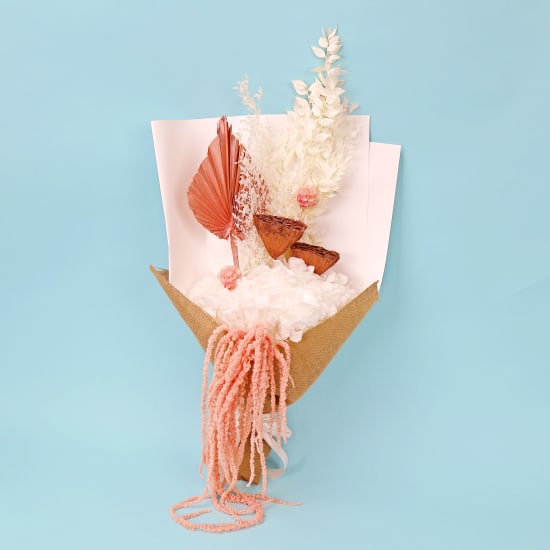 Berries & Cream Dried Bouquet - Standard