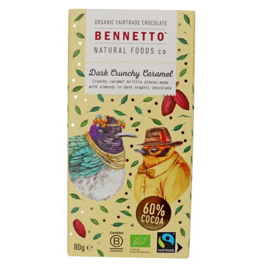 Bennetto Dark Crunchy Caramel Gf - Standard
