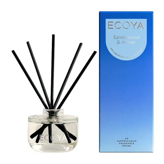 Ecoya Sandalwood & Amber Mini Diffuser - Standard