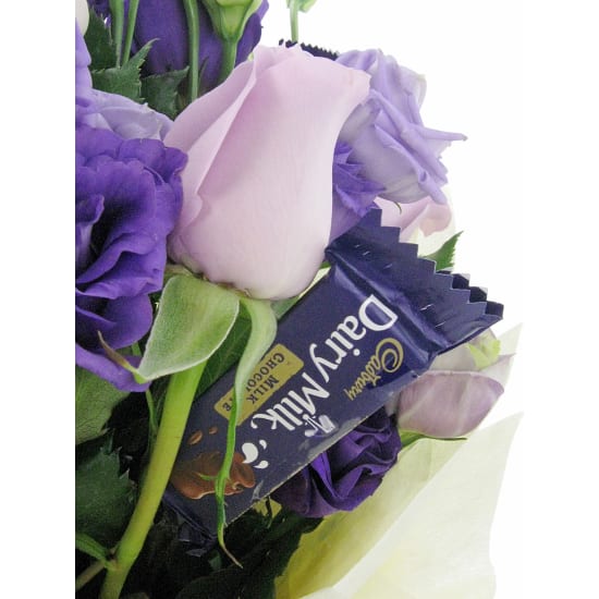 Sumptuous Dairy Milk Posy Box - Deluxe