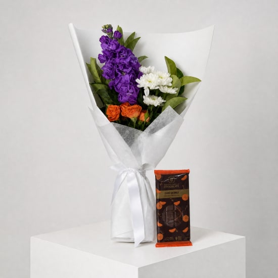 Daily Bouquet - Purple punch and choc orange - Standard