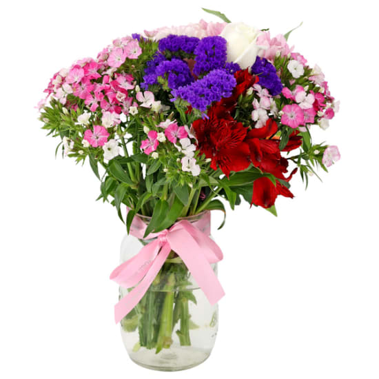 Enchanted Glass Garden Mason Jar Vase - Standard