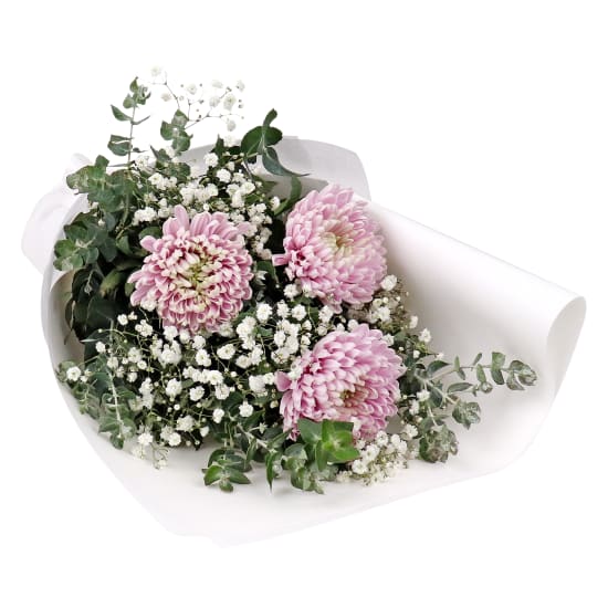 Pink Darling Disbuds Bouquet - Standard