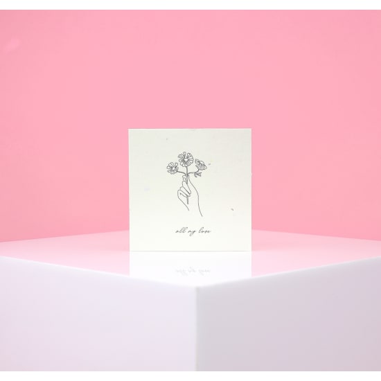 All My Love Plantable Card - Standard