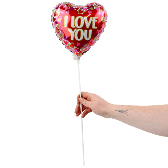 I Love You Hearts Pick  - Standard