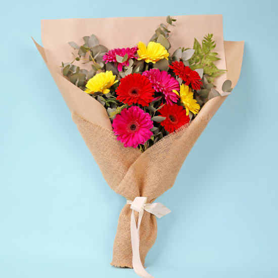 Gerbera Gems Posy - Premium