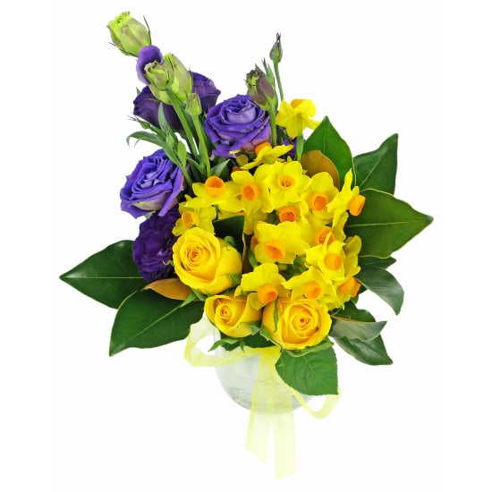 Sunshiny Day Large Mason Jar Vase - Standard