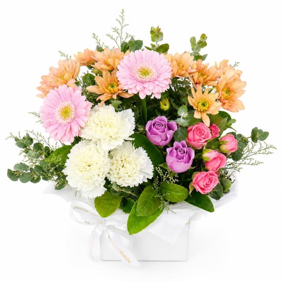 Genteel Gestures Pastels Flower Box - Standard