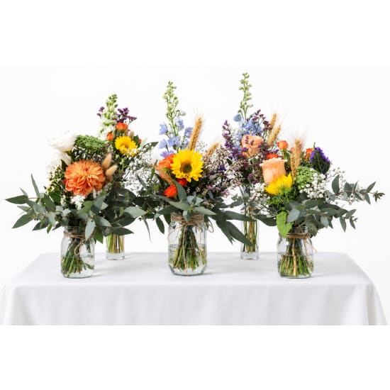 Outback Romance Set Of 5 Vases - Standard