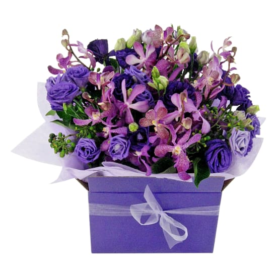 Purple Haze Flower Box - Deluxe