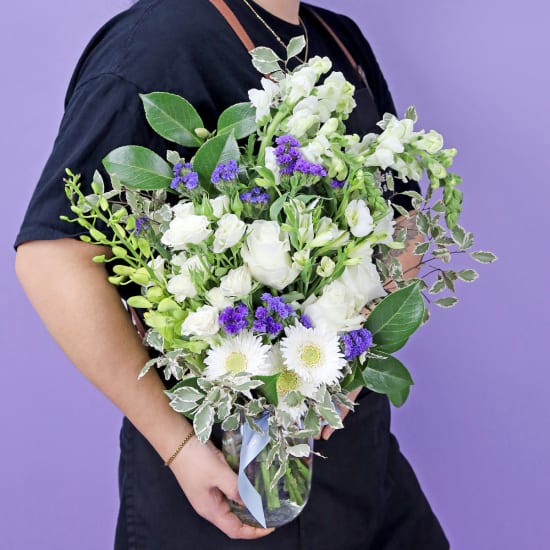 Comforting Blooms Jar - Deluxe