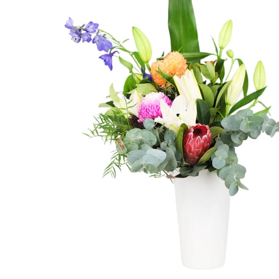 Corporate Big Blooms Vase - Deluxe