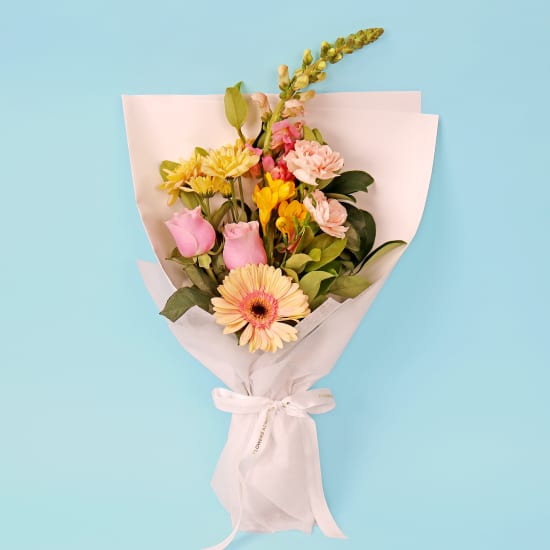 Peach Crumble Bouquet - Standard
