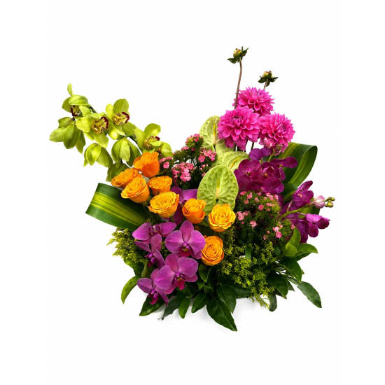 Summer Muse Podium Flowers (view 14 of 15)