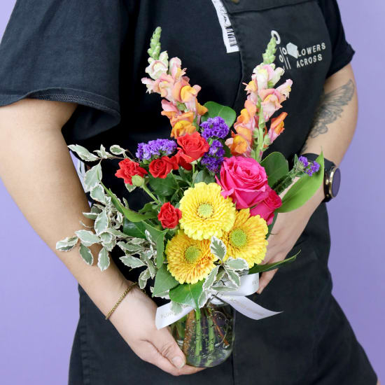 Pet Loving Posy Mason Jar Vase - Standard